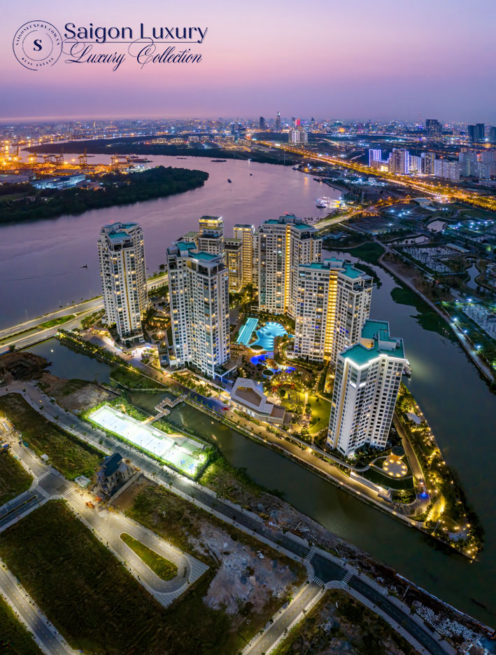Diamond Island Apartment - Diamond Island owns 3 sides of the river with open views