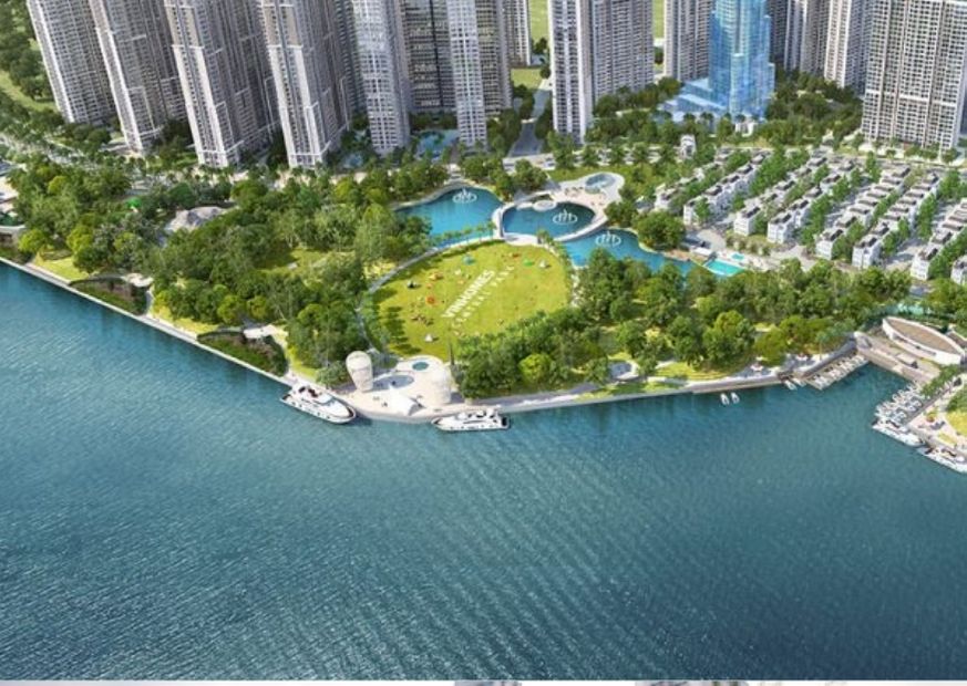 Khu biệt thự Vinhomes Central Park - Tân Cảng