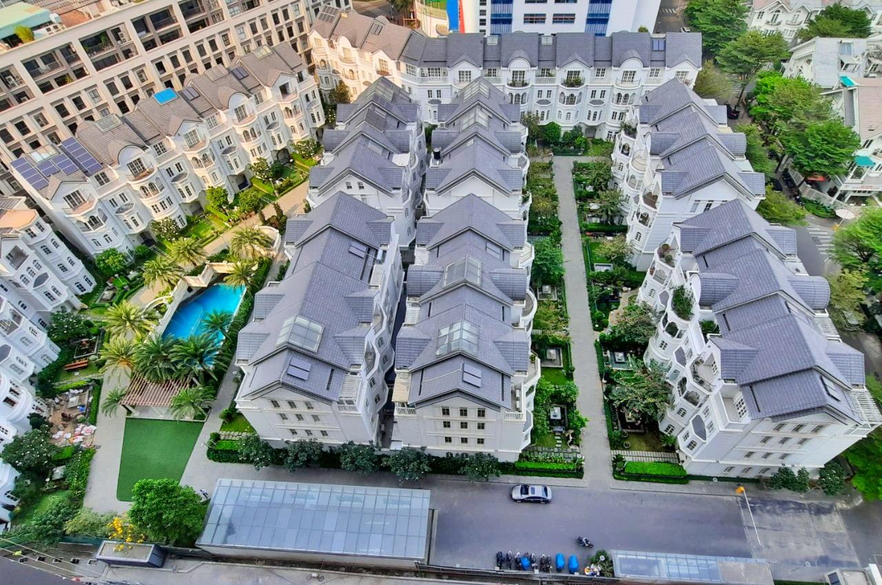 Khu biệt thự ven sông Sài Gòn - Saigon Pearl Villa, đường Nguyễn Hữu Cảnh, Quận Bình Thạnh