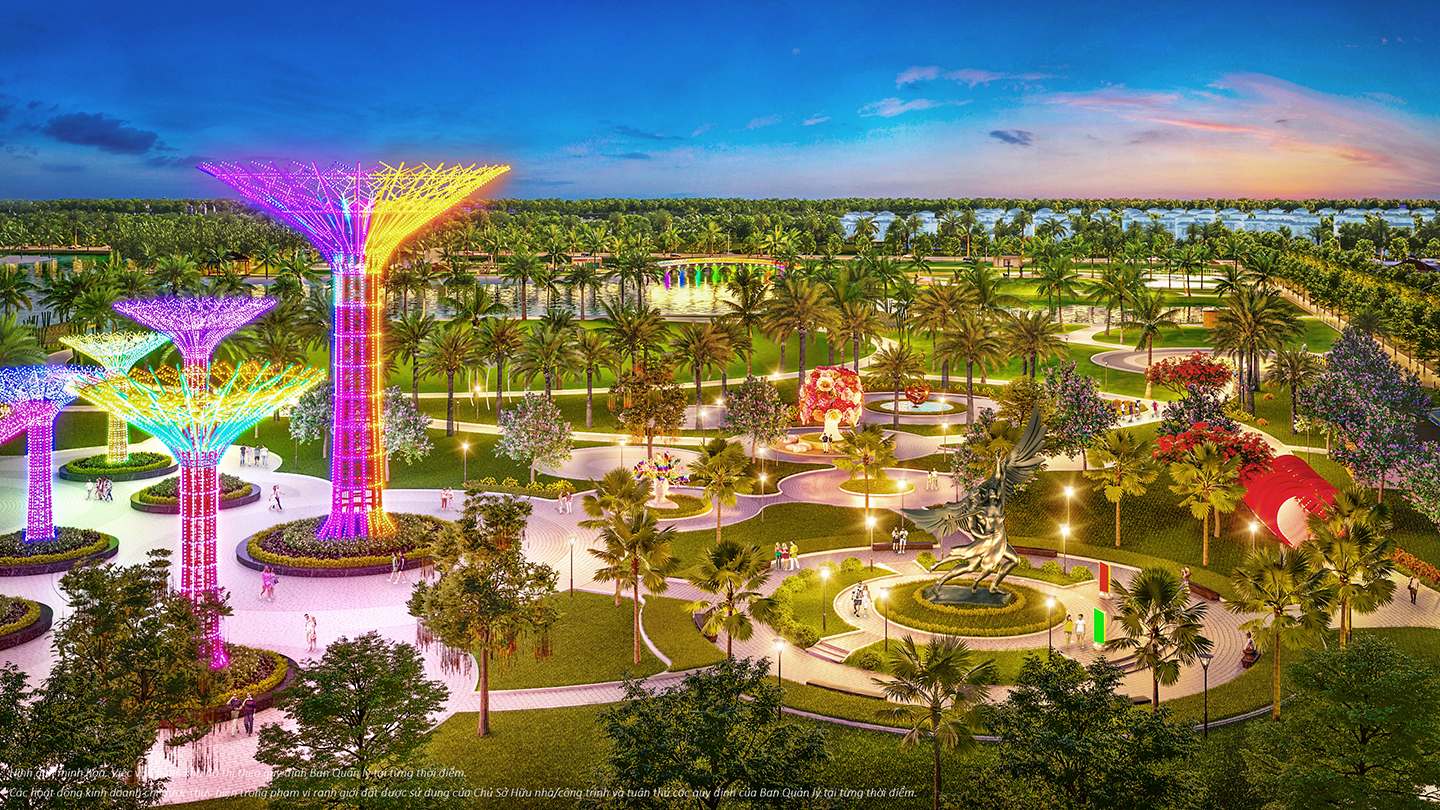 Vinhomes Grand Park single villa fully enjoys the diverse amenities within the area