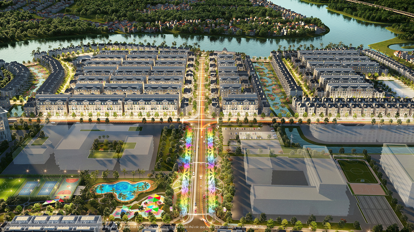 Vinhomes Grand Park Villa - harmonious interference between nature and living space