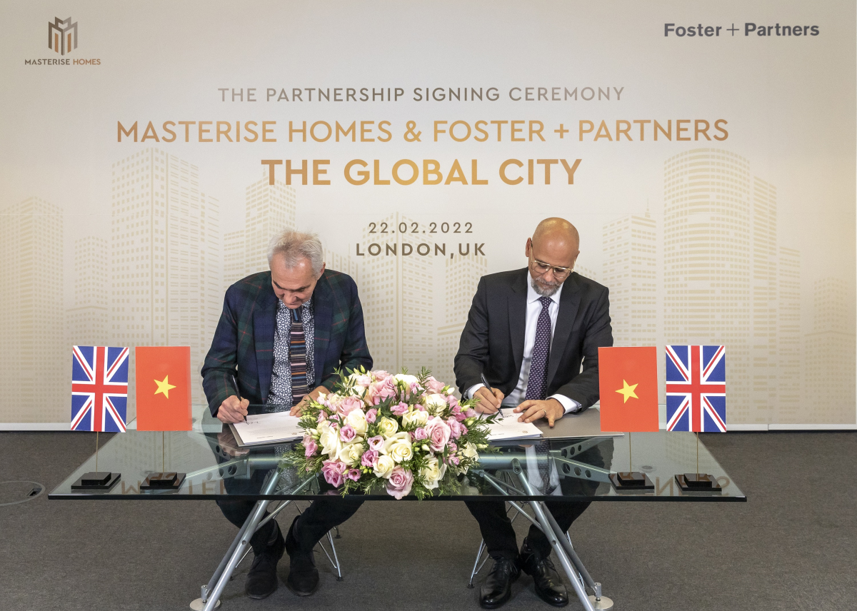 Foster + Partners - a famous design unit in London and New York will participate in architectural consulting for The Global City project in Ho Chi Minh City.