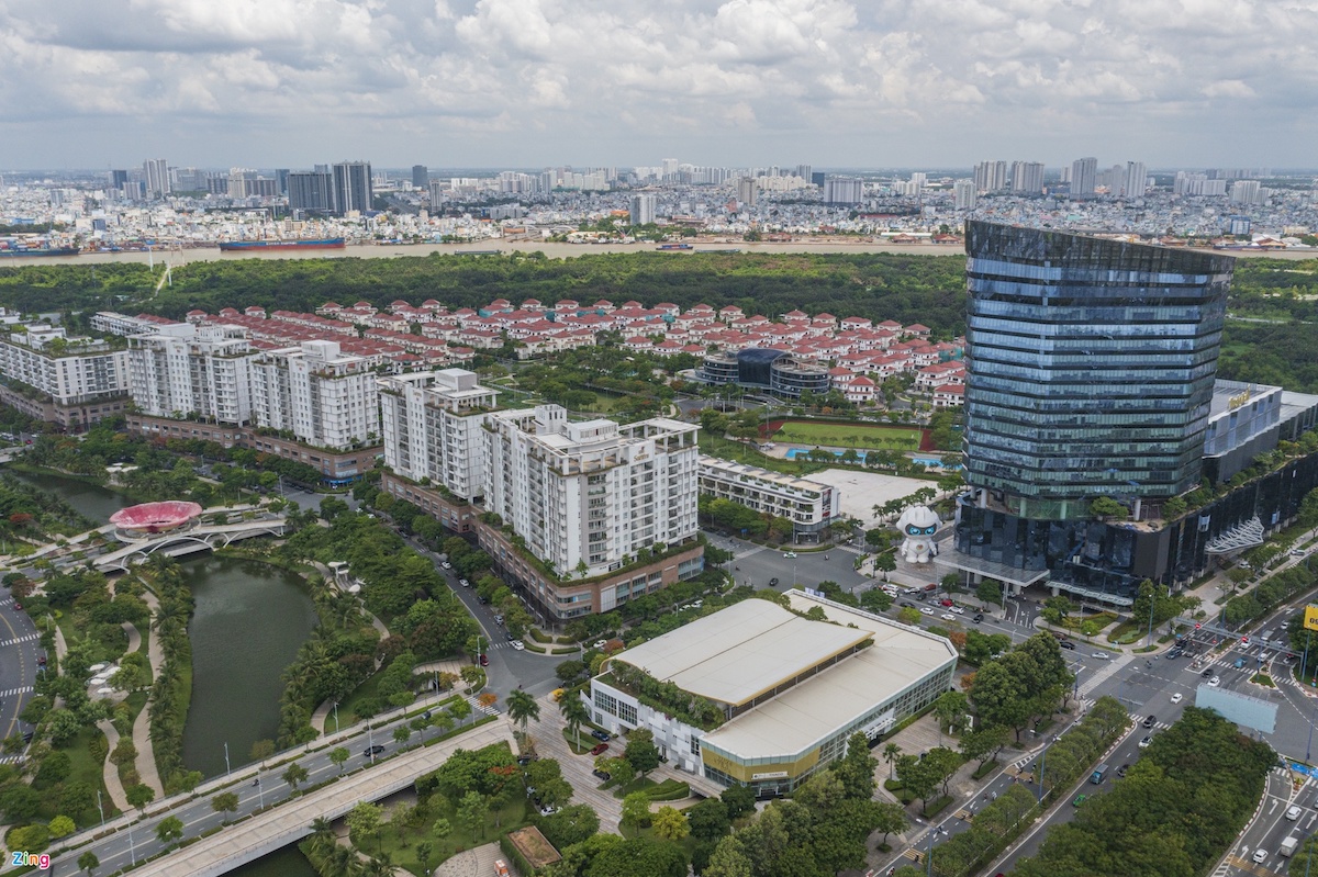 Sala Thu Thiem urban area
