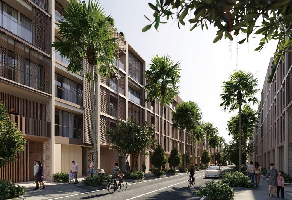 Nhà phố shophouse Soho - the global city
