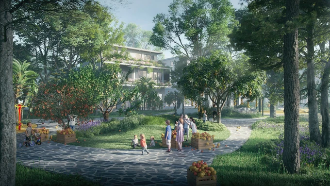 Blue Forest residents can enjoy varieties of fruit trees grown right at their doorstep