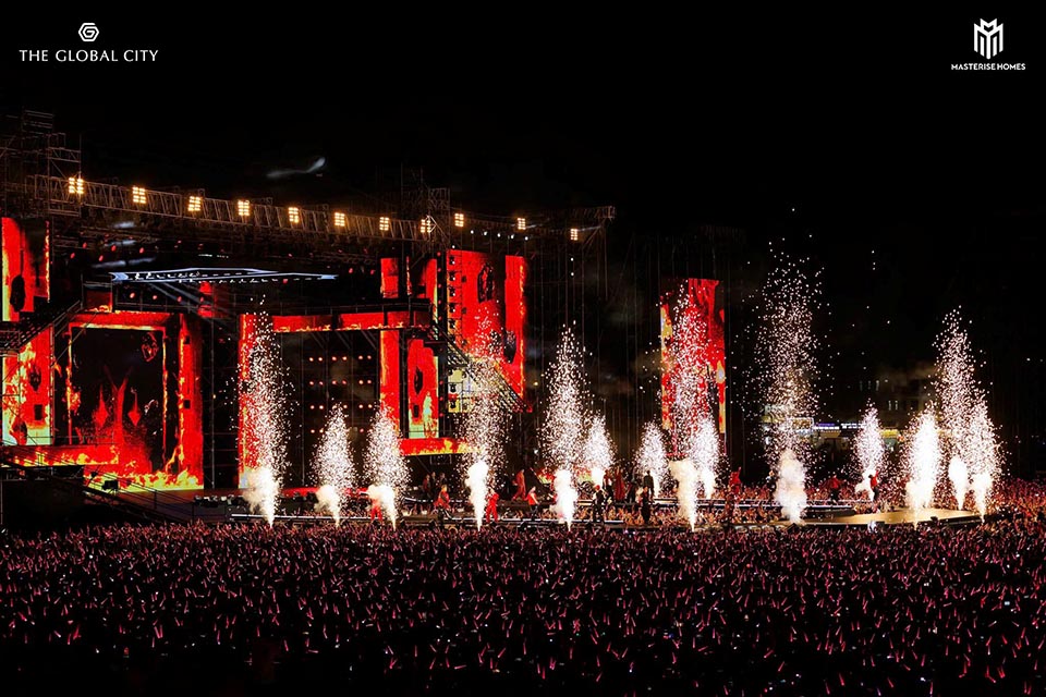 The Global City attracted nearly 200.000 spectators to attend two international-scale music festivals last March and continued to be the destination of the Chi Dep concert on April 3. The Global City affirms its solid position as the new center of Ho Chi Minh City, a destination for international-scale events and festivals, bringing business advantages and increasing sustainable value for residents and investors.