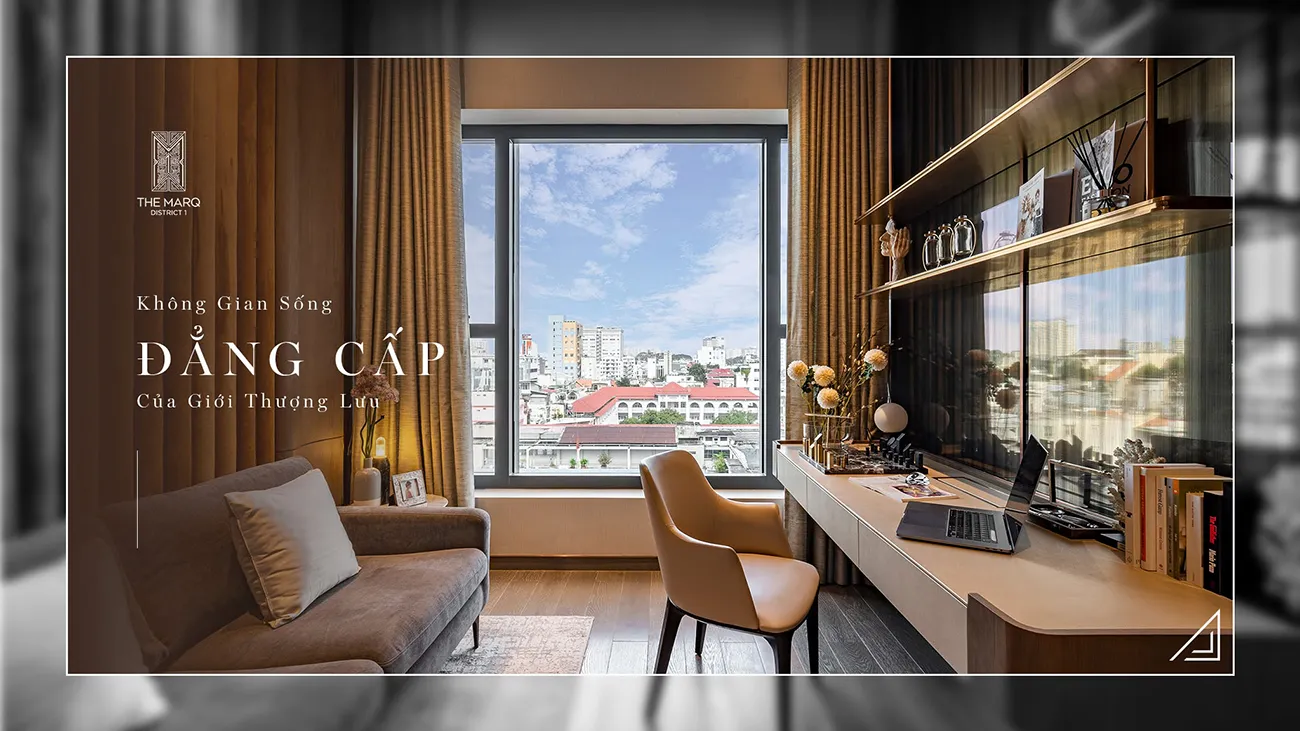 Premium waterfront living space at The MarQ District 1