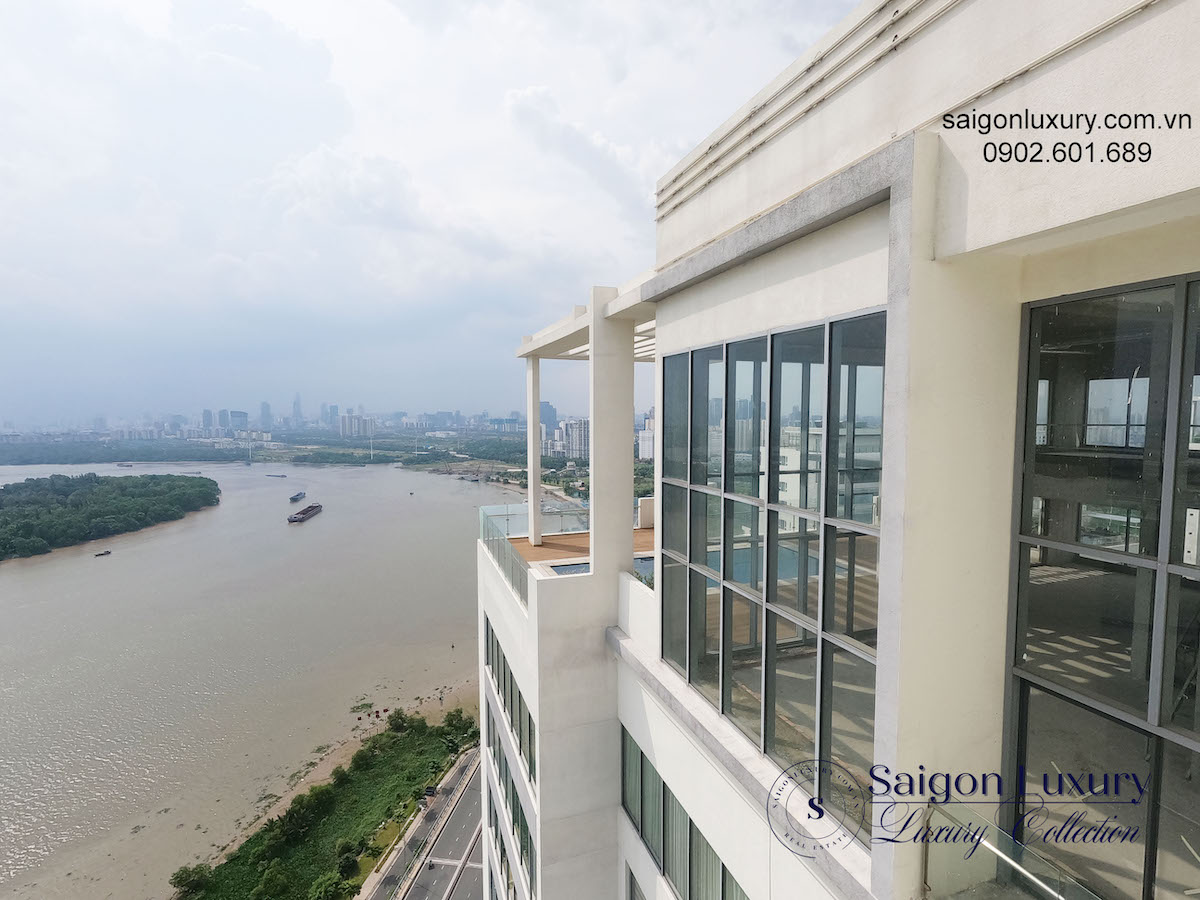 Sky Villa Diamond Island sở hữu tầm view ngoạn mục toàn cảnh thành phố