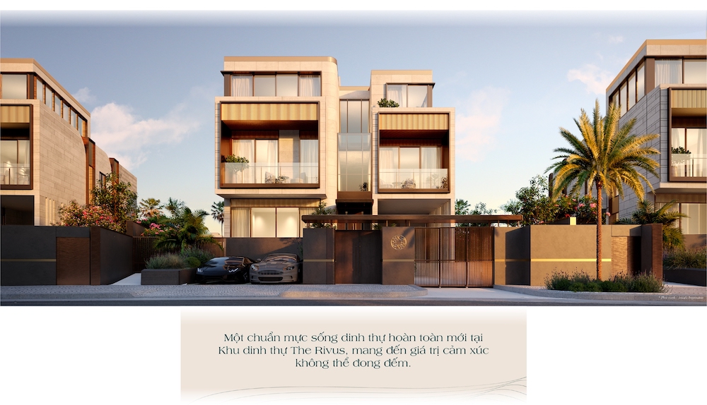Giá trị không gian sống tại dinh thự The Rivus 