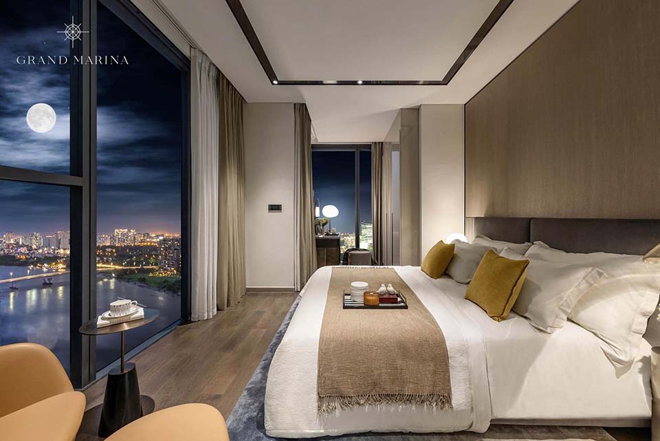 Thực tế căn hộ hàng hiệu Marriott tại Grand Marrina Sài Gòn