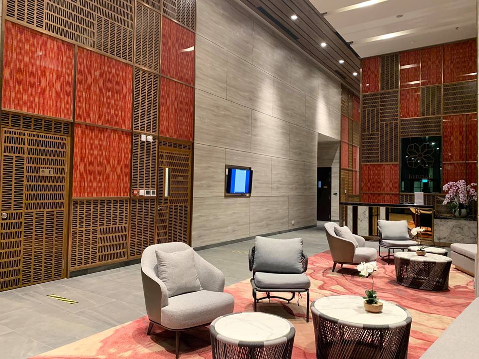 Sảnh đón khu căn hộ feliz en vista dinezo tower d