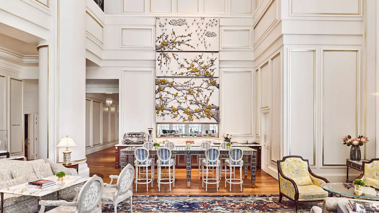 Park Hyatt Saigon's architecture is Indochine style 