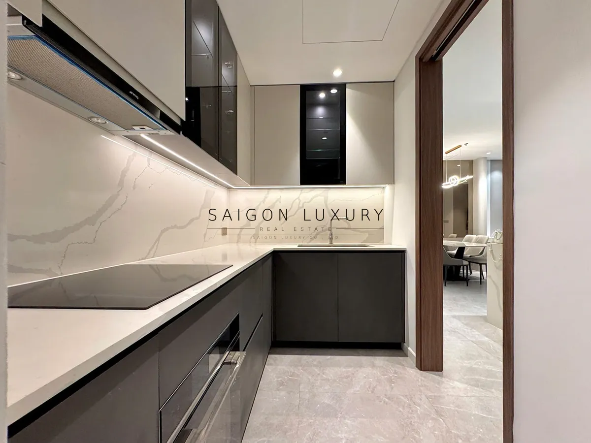 Bán căn hộ 3 phòng ngủ The Crest Residence – View cầu Ba Son và trung tâm Quận 1