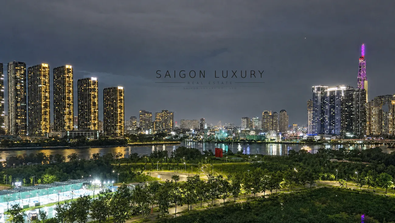 Bán căn hộ 3 phòng ngủ The Crest Residence – View cầu Ba Son và trung tâm Quận 1