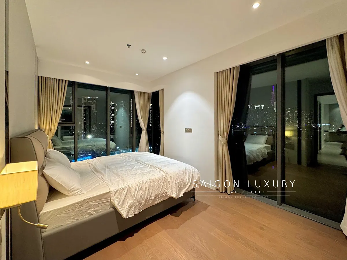 Bán căn hộ 3 phòng ngủ The Crest Residence – View cầu Ba Son và trung tâm Quận 1